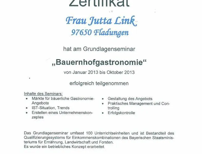 Gaestehaus Jutta / Link Fladungen